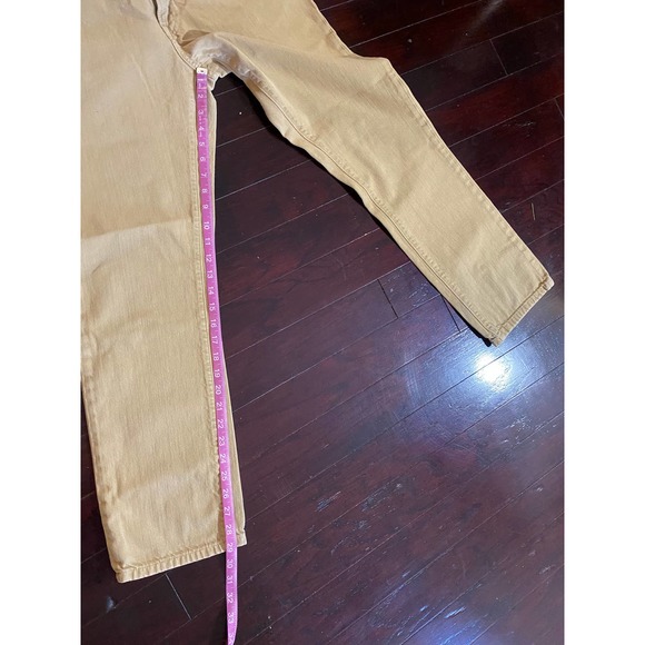Tommy Hilfiger Straight Leg Jeans Gold Size 32 Mid Rise - Picture 4 of 6